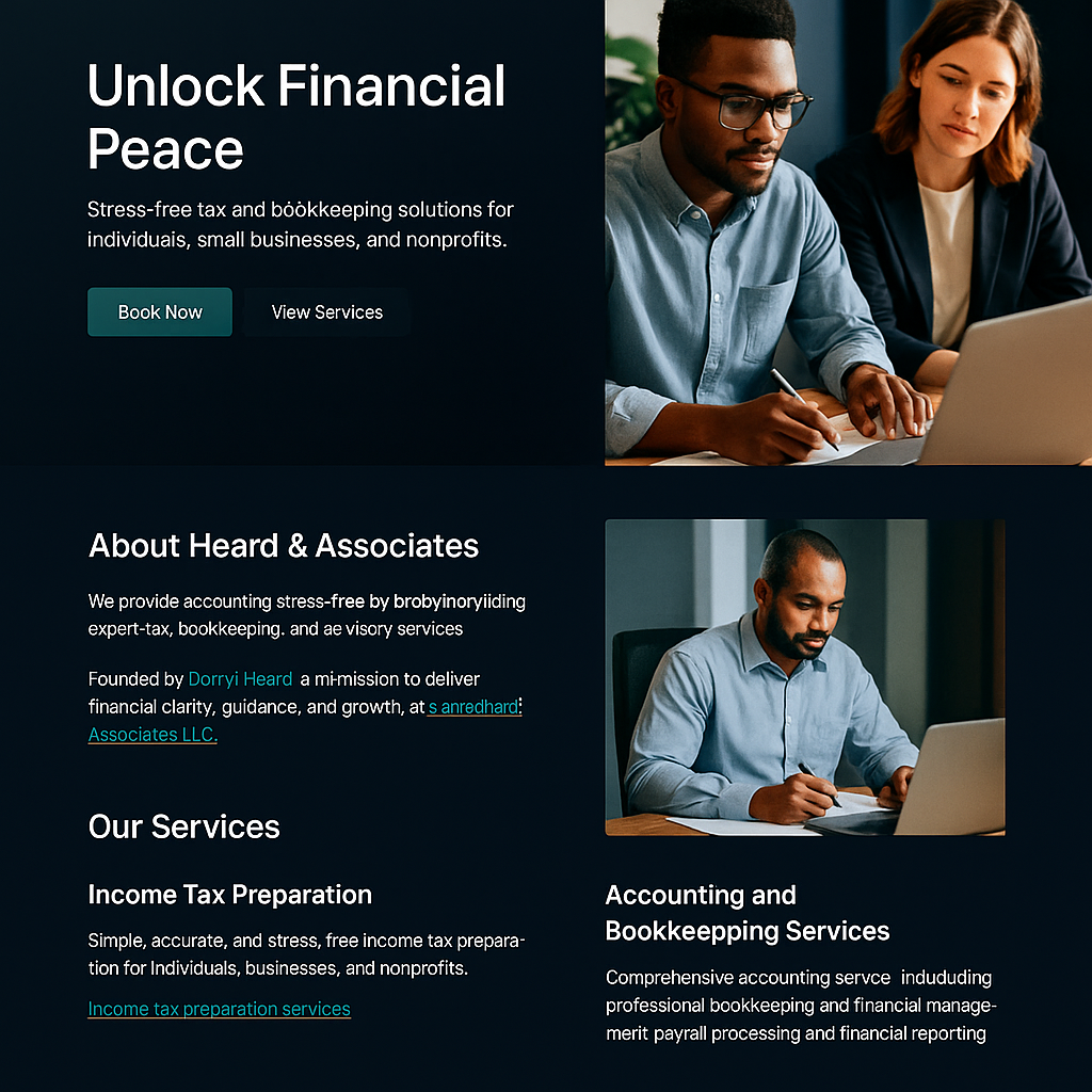 Accounting professional reviewing documents